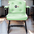 Cadeira Design Office Eames Signature Interlocutor Black - Capa em Madeira - Verde Limão - Imagem 1