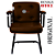 Cadeira Design Office Eames Signature Interlocutor Black - Capa em Madeira - Marrom - Imagem 7