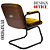 Cadeira Design Office Eames Signature Interlocutor Black - Capa em Madeira - Amarelo Mostarda - Imagem 7