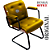 Cadeira Design Office Eames Signature Interlocutor Black - Capa em Madeira - Amarelo Mostarda - Imagem 4