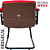 Cadeira Design Office Eames Signature Interlocutor Black - Capa em Madeira - Rosa Pink - Imagem 3