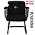 Cadeira Design Office Eames Signature Interlocutor Black - Capa em Madeira - Preto - Imagem 10