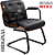 Cadeira Design Office Eames Signature Interlocutor Black - Capa em Madeira - Preto - Imagem 5