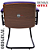 Cadeira Design Office Eames Signature Interlocutor Black - Capa em Madeira - Roxo - Imagem 3