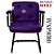 Cadeira Design Office Eames Signature Interlocutor Black - Capa em Madeira - Roxo - Imagem 7