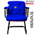 Cadeira Design Office Eames Signature Interlocutor Black - Capa em Madeira - Azul Royal - Imagem 7