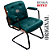 Cadeira Design Office Eames Signature Interlocutor Black - Capa em Madeira - Verde - Imagem 3