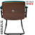 Cadeira Design Office Eames Signature Interlocutor Black - Capa em Madeira - Verde - Imagem 4