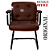 Cadeira Design Office Eames Signature Interlocutor Black - Capa em Madeira - Vermelho Vinho - Imagem 7