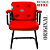 Cadeira Design Office Eames Signature Interlocutor Black - Capa em Madeira - Vermelho - Imagem 7