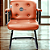 Cadeira Design Office Eames Signature Interlocutor Black - Capa em Madeira - Vermelho Telha - Imagem 1