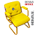 Cadeira Design Office Eames Signature Interlocutor Dourada - Capa em Madeira - Amarelo - Imagem 9