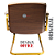 Cadeira Design Office Eames Signature Interlocutor Dourada - Capa em Madeira - Bege - Imagem 10