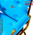 Cadeira Design Office Eames Signature Interlocutor Dourada - Capa em Madeira - Azul Bebê - Imagem 4