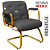 Cadeira Design Office Eames Signature Interlocutor Dourada - Capa em Madeira - Marrom Café - Imagem 6