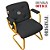 Cadeira Design Office Eames Signature Interlocutor Dourada - Capa em Madeira - Marrom Café - Imagem 8