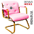 Cadeira Design Office Eames Signature Interlocutor Dourada - Capa em Madeira - Rosa Claro - Imagem 8