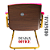 Cadeira Design Office Eames Signature Interlocutor Dourada - Capa em Madeira - Rosa Claro - Imagem 3