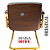 Cadeira Design Office Eames Signature Interlocutor Dourada - Capa em Madeira - Cinza Claro - Imagem 8