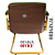 Cadeira Design Office Eames Signature Interlocutor Dourada - Capa em Madeira - Verde Escuro - Imagem 5
