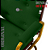 Cadeira Design Office Eames Signature Interlocutor Dourada - Capa em Madeira - Verde Escuro - Imagem 4