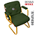 Cadeira Design Office Eames Signature Interlocutor Dourada - Capa em Madeira - Verde Escuro - Imagem 7