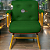 Cadeira Design Office Eames Signature Interlocutor Dourada - Capa em Madeira - Verde Escuro - Imagem 1
