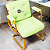 Cadeira Design Office Eames Signature Interlocutor Dourada - Capa em Madeira - Verde Limão - Imagem 2