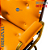 Cadeira Design Office Eames Signature Interlocutor Dourada - Capa em Madeira - Laranja - Imagem 3
