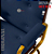 Cadeira Design Office Eames Signature Interlocutor Dourada - Capa em Madeira - Azul Marinho - Imagem 8