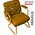 Cadeira Design Office Eames Signature Interlocutor Dourada - Capa em Madeira - Amarelo Mostarda - Imagem 9