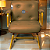 Cadeira Design Office Eames Signature Interlocutor Dourada - Capa em Madeira - Amarelo Mostarda - Imagem 1