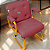 DUPLICADO - Cadeira Design Office Eames Signature Interlocutor Dourada - Capa em Madeira - Amarelo Mostarda - Imagem 2