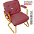 DUPLICADO - Cadeira Design Office Eames Signature Interlocutor Dourada - Capa em Madeira - Amarelo Mostarda - Imagem 5