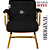 DUPLICADO - Cadeira Design Office Eames Signature Interlocutor Dourada - Capa em Madeira - Preto - Imagem 9