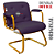 DUPLICADO - Cadeira Design Office Eames Signature Interlocutor Dourada - Capa em Madeira - Preto - Imagem 6