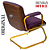DUPLICADO - Cadeira Design Office Eames Signature Interlocutor Dourada - Capa em Madeira - Preto - Imagem 9