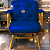 DUPLICADO - Cadeira Design Office Eames Signature Interlocutor Dourada - Capa em Madeira - Roxo - Imagem 1