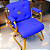 DUPLICADO - Cadeira Design Office Eames Signature Interlocutor Dourada - Capa em Madeira - Roxo - Imagem 2