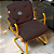 DUPLICADO - Cadeira Design Office Eames Signature Interlocutor Dourada - Capa em Madeira - Verde - Imagem 2