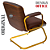 DUPLICADO - Cadeira Design Office Eames Signature Interlocutor Dourada - Capa em Madeira - Verde - Imagem 3
