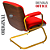 Cadeira Design Office Eames Signature Interlocutor Dourada - Capa em Madeira - Vermelho - Imagem 8
