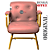 Cadeira Design Office Eames Signature Interlocutor Dourada - Capa em Madeira - Vermelho Telha - Imagem 9