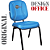 Cadeira Super Reforçada que Suporta até 200kg para Obesos e Porteiros, ideal para Escritório, Escolas e Portaria de Prédios e Condomínios - Azul Bebê - Imagem 3