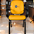 Cadeira Super Reforçada que Suporta até 200kg para Obesos e Porteiros, ideal para Escritório, Escolas e Portaria de Prédios e Condomínios - Amarelo Mostarda - Imagem 2