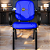 Cadeira Super Reforçada que Suporta até 200kg para Obesos e Porteiros, ideal para Escritório, Escolas e Portaria de Prédios e Condomínios - Azul Royal - Imagem 2