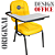 Cadeira Escolar Super Reforçada que Suporta até 200kg para Obesos, ideal para Escolas e Faculdades - Amarelo - Imagem 3