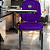 Cadeira Escolar Super Reforçada que Suporta até 200kg para Obesos, ideal para Escolas e Faculdades - Roxo - Imagem 2