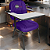 Cadeira Escolar Super Reforçada que Suporta até 200kg para Obesos, ideal para Escolas e Faculdades - Roxo - Imagem 1