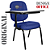 Cadeira Escolar Super Reforçada que Suporta até 200kg para Obesos, ideal para Escolas e Faculdades - Azul Royal - Imagem 5